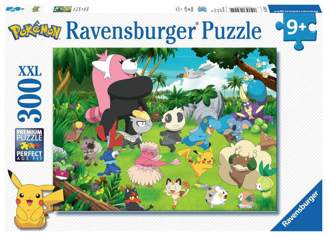 Pokémon - Puzzle Pokémon Sauvages 300 pièces XXL - Ravensburger