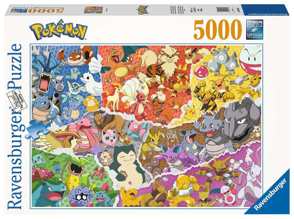 Pokémon - Puzzle Pokémon Allstars - 5000 pièces - Ravensburger