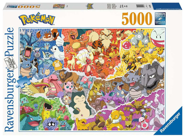 Pokémon - Puzzle Pokémon Allstars - 5000 pièces - Ravensburger