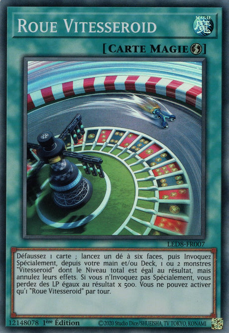 Roue Vitesseroid : LED8-FR007 SR