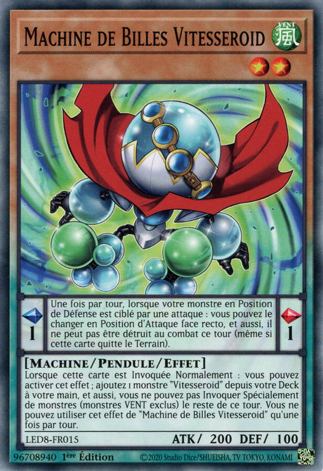 Machine de Billes Vitesseroid : LED8-FR015 C