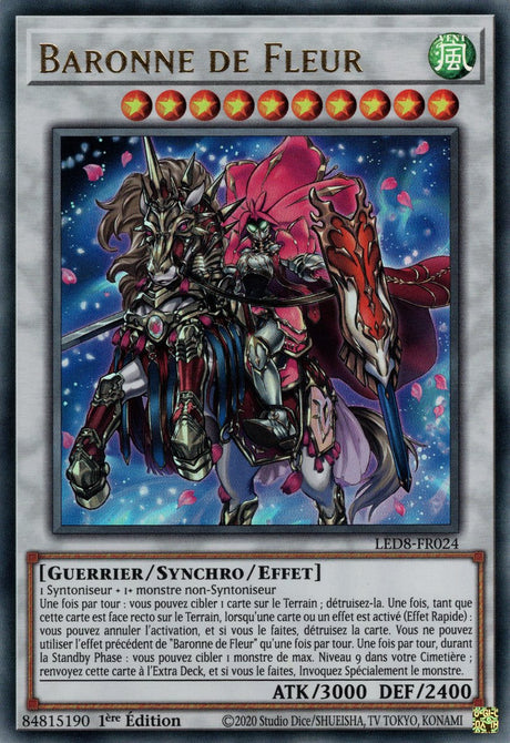 Baronne de Fleur : LED8-FR024 UR