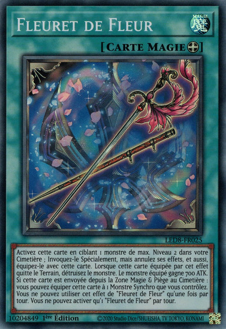 Fleuret de Fleur : LED8-FR025 SR