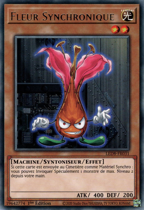 Fleur Synchronique : LED8-FR031 R