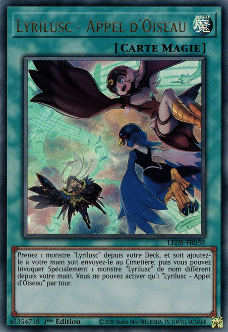 Lyrilusc - Appel d'Oiseau : LED8-FR039 UR