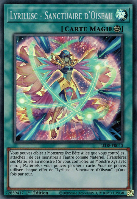 Lyrilusc - Sanctuaire d'Oiseau : LED8-FR040 SR