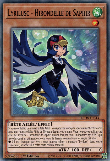 Lyrilusc - Hirondelle de Saphir : LED8-FR043 C