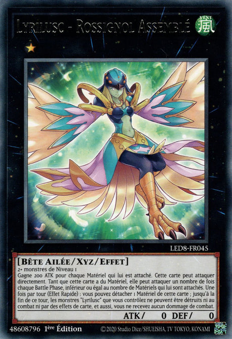 Lyrilusc - Rossignol Assemblé : LED8-FR045 R