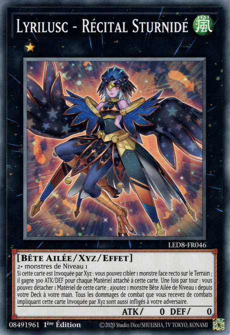 Lyrilusc - Récital Sturnidé : LED8-FR046 C