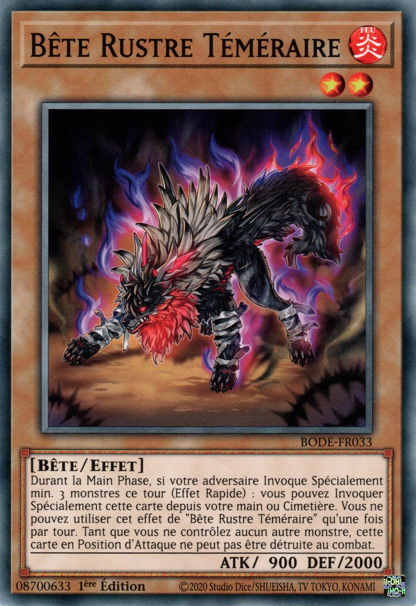 Bête Rustre Téméraire - BODE-FR033 C