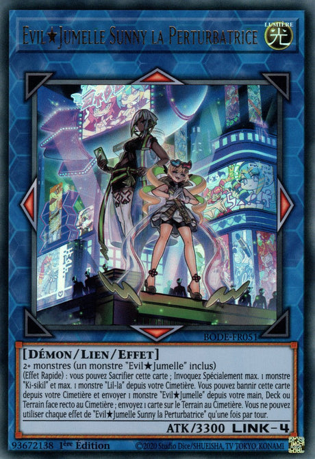 Evil★Jumelle Sunny la Perturbatrice - BODE-FR051 Starlight Rare (STR)