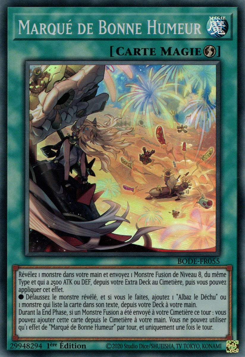 Marqué de Bonne Humeur - BODE-FR055 SR