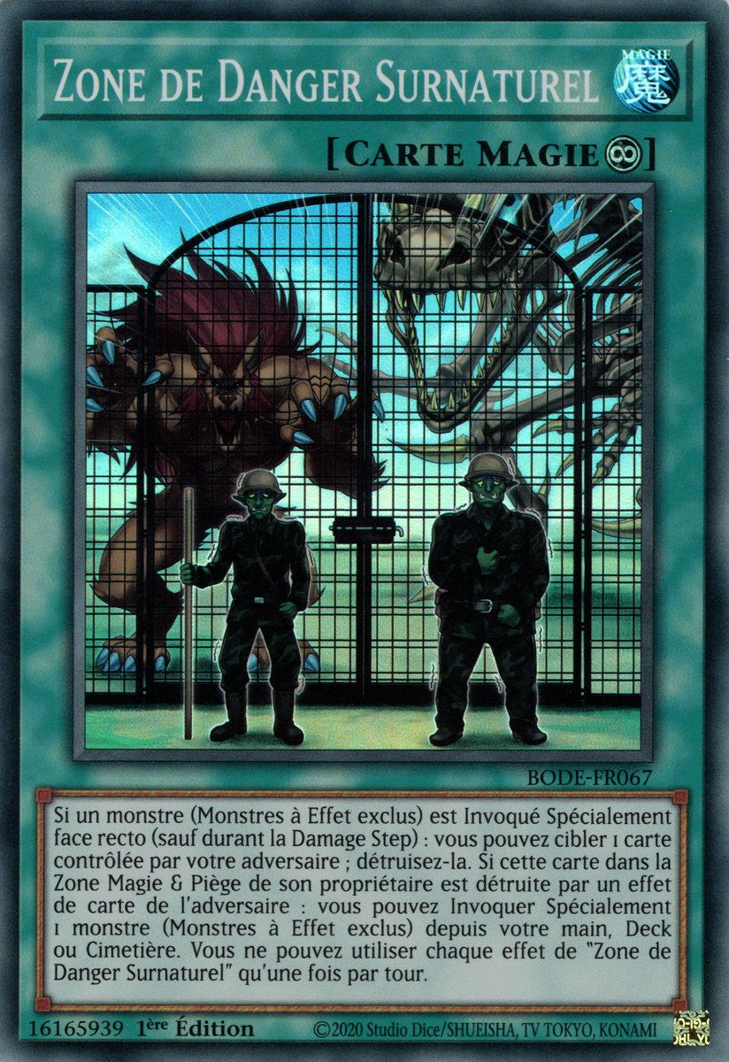 Zone de Danger Surnaturel - BODE-FR067 SR