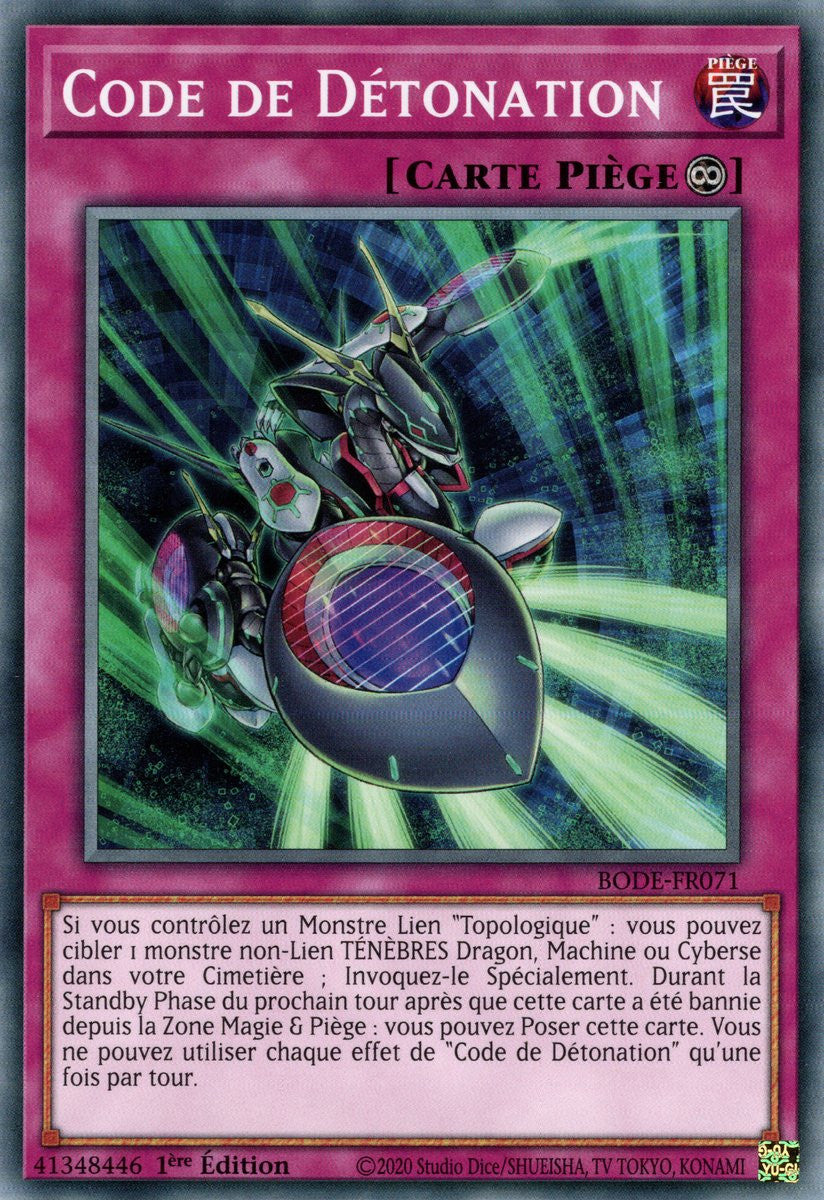 Code de Détonation - BODE-FR071 C