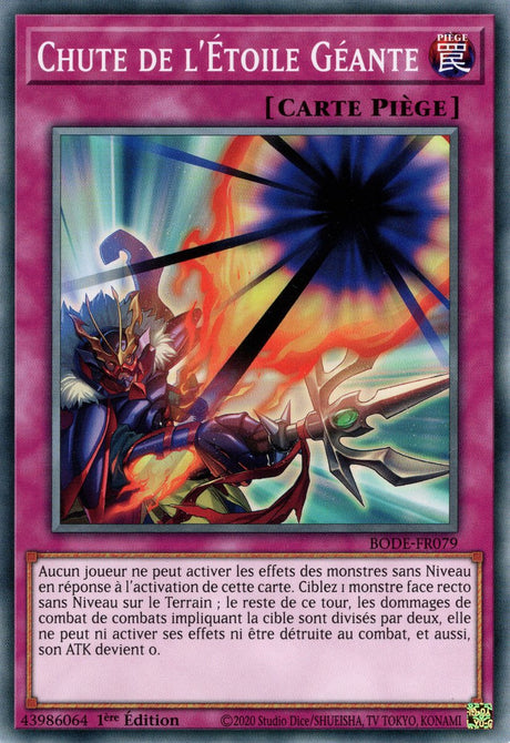 Chute de l'Étoile Géante - BODE-FR079 C