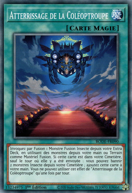 Atterrissage de la Coléoptroupe - BODE-FR090 C