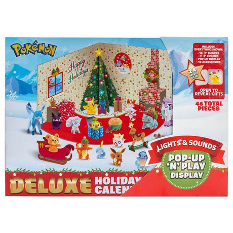 Pokémon - Calendrier de l'Avent Deluxe avec Son & Lumière 2021