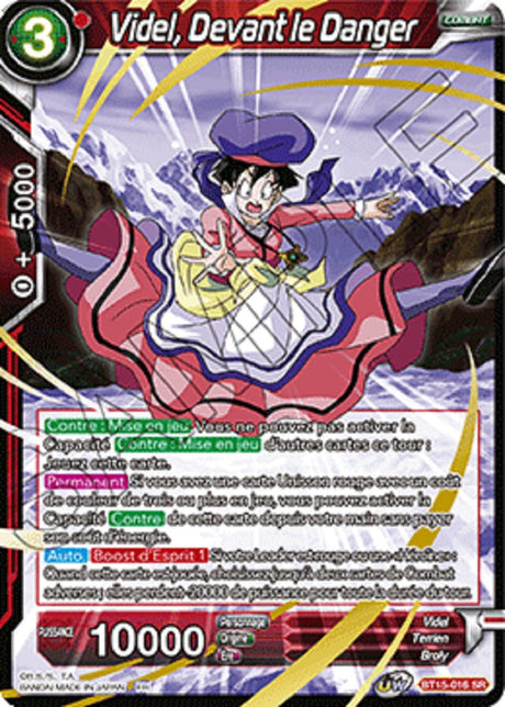 Dragon Ball Super - B15 - Saiyan Showdown - Videl, Devant le Danger - BT15-016