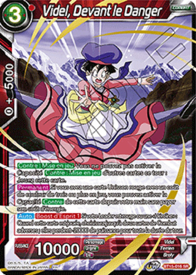 Dragon Ball Super - B15 - Saiyan Showdown - Videl, Devant le Danger - BT15-016