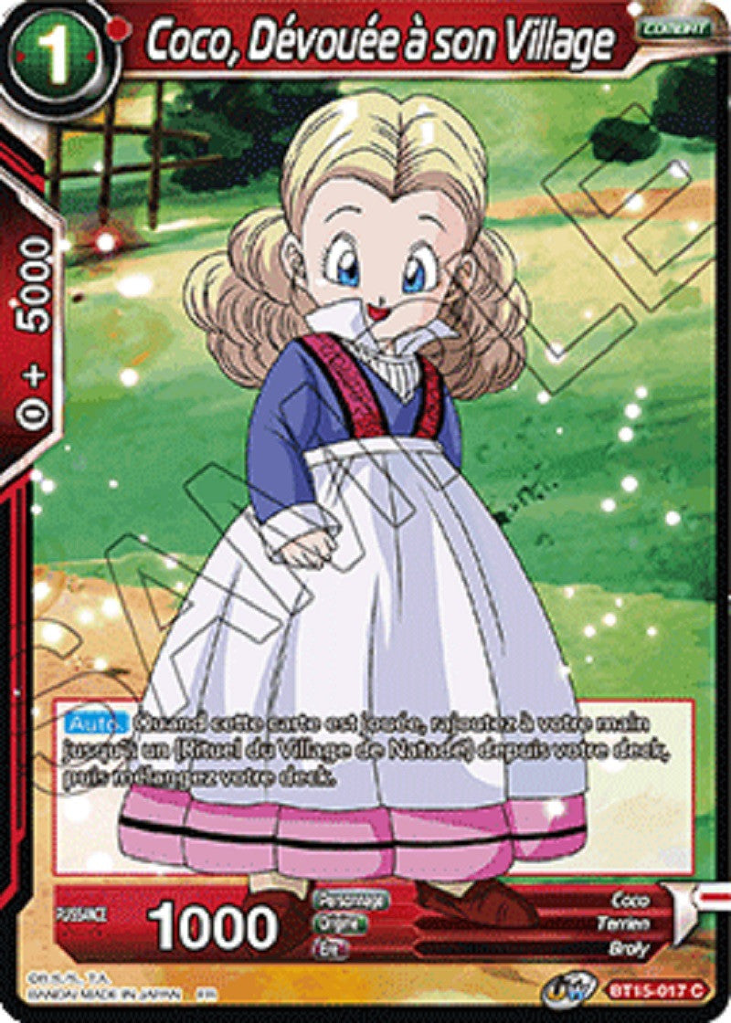 Dragon Ball Super - B15 - Saiyan Showdown - Coco, Dévouée à son Village - BT15-017