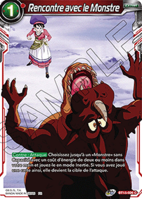 Dragon Ball Super - B15 - Saiyan Showdown - Rencontre avec le Monstre - BT15-026