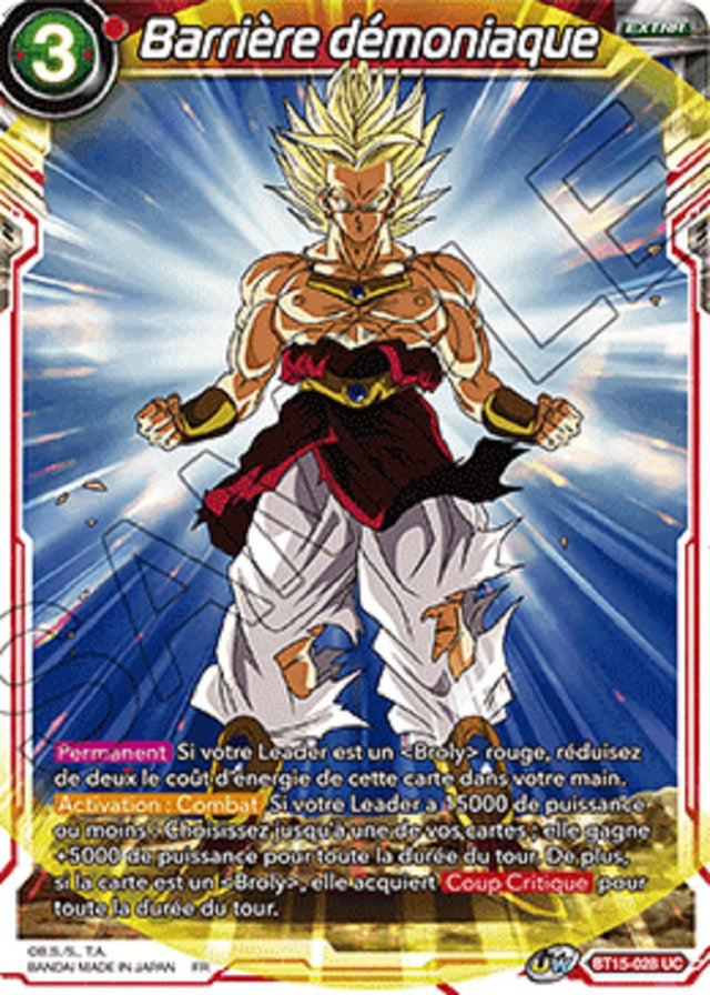 Barrière démoniaque - BT15-028