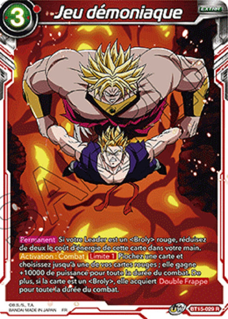 Dragon Ball Super - B15 - Saiyan Showdown - Jeu démoniaque - BT15-029
