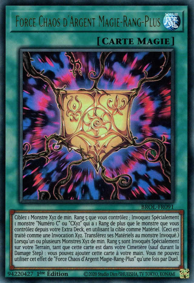 Force Chaos d'Argent Magie-Rang-Plus - BROL-FR091