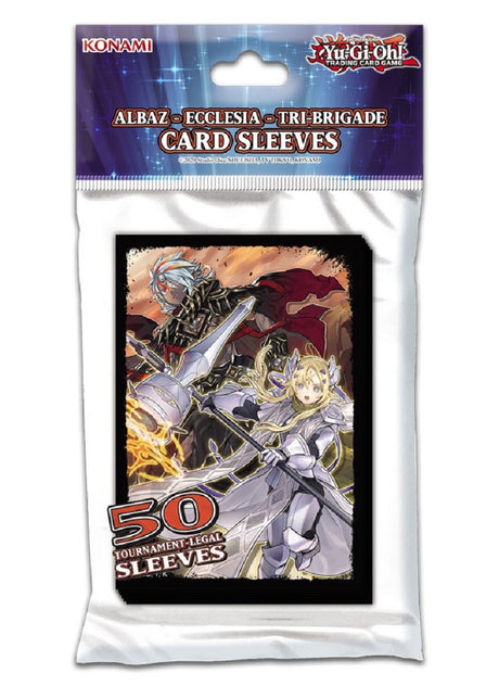 50 Sleeves / Pochettes Albaz – Ecclesia – Tri-Brigade - Yu-Gi-Oh!