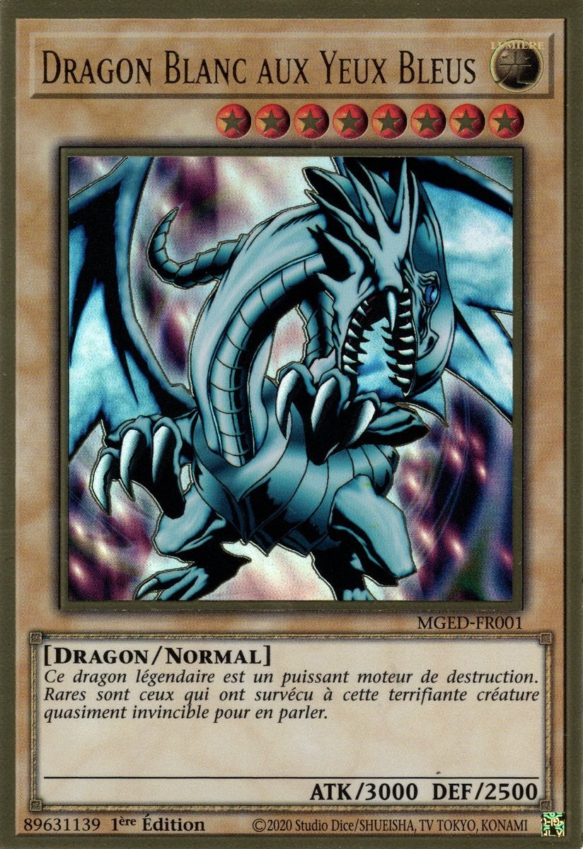Dragon Blanc aux Yeux Bleus : MGED-FR001 (PGR)
