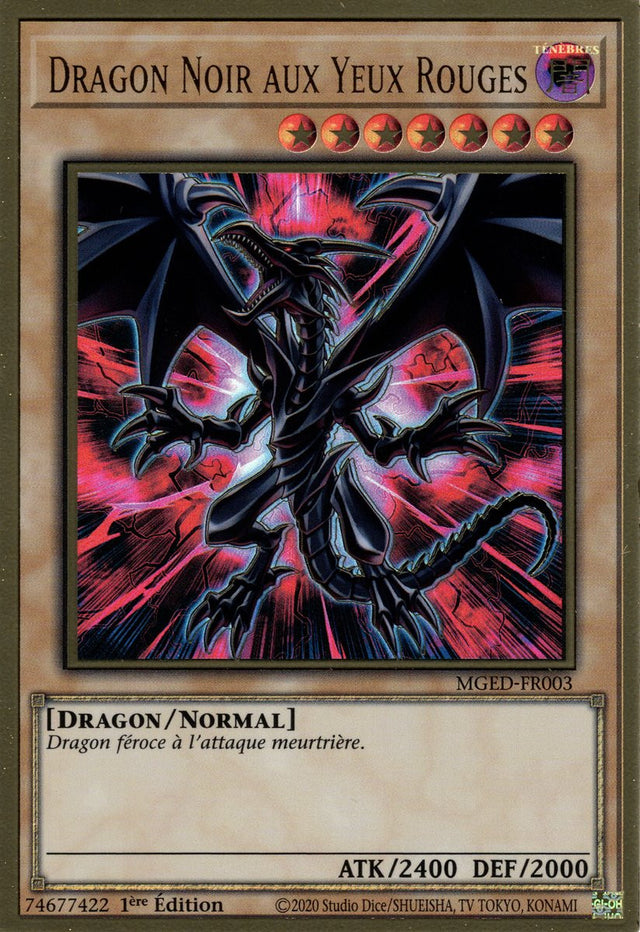 Dragon Noir aux Yeux Rouges : MGED-FR003 (PGR)