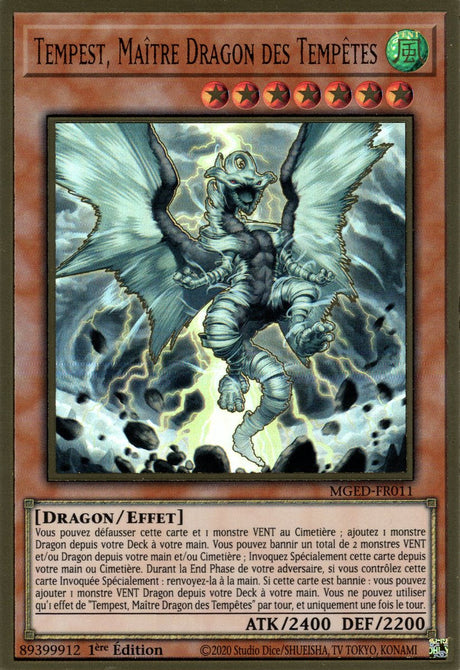 Tempest, Maître Dragon des Tempêtes : MGED-FR011 (PGR)