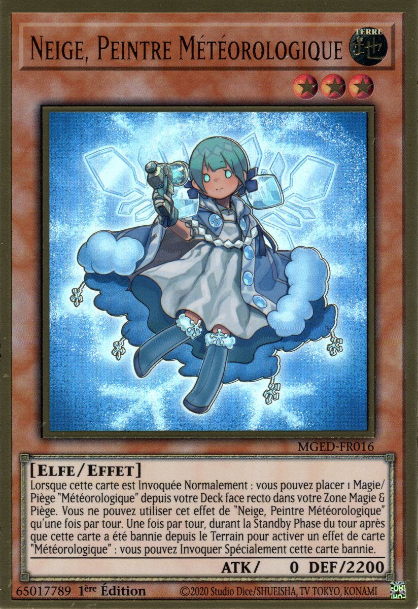 Neige, Peintre Météorologique : MGED-FR016 (PGR)