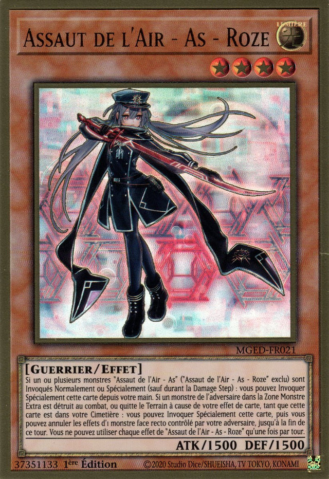 Assaut de l'Air - As - Roze : MGED-FR021 (PGR)