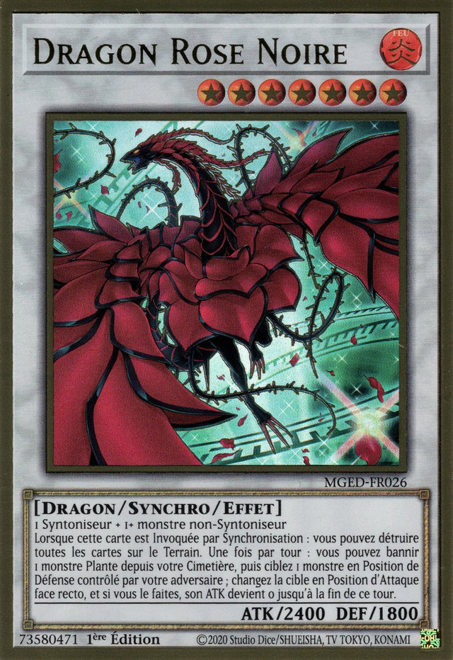 Dragon Rose Noire : MGED-FR026 (V.2) (PGR)