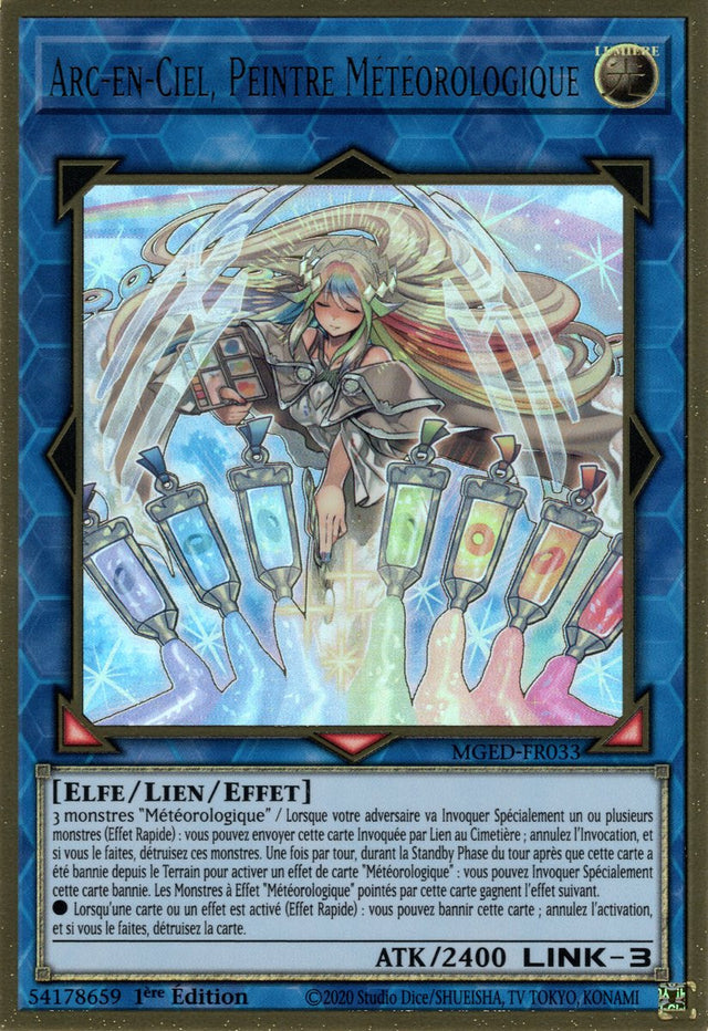 Arc-en-Ciel, Peintre Météorologique : MGED-FR033 (PGR)