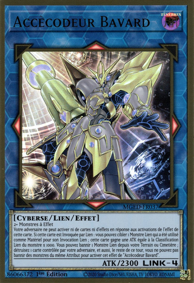 Accècodeur Bavard : MGED-FR037 (PGR)