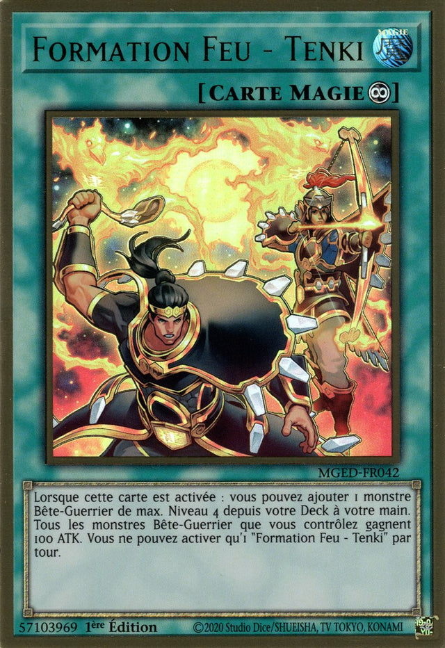 Formation Feu - Tenki : MGED-FR042 (PGR)