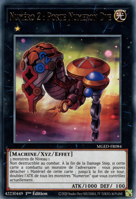 Numéro 2 : Porte Numeron Dve : MGED-FR084 (R)