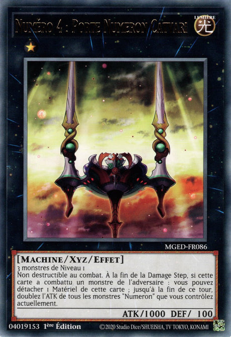 Numéro 4 : Porte Numeron Catvari : MGED-FR086 (R)