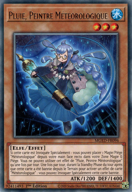 Pluie, Peintre Météorologique : MGED-FR096 (R)