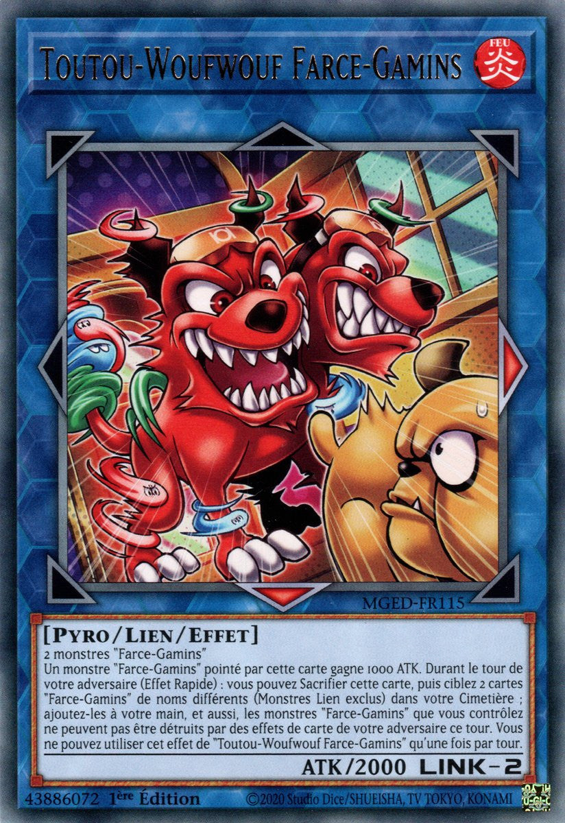 Toutou-Woufwouf Farce-Gamins : MGED-FR115 (R)