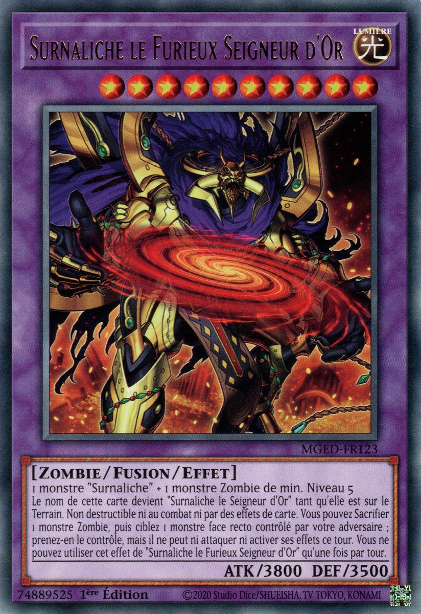 Surnaliche le Furieux Seigneur d'Or : MGED-FR123 (R)