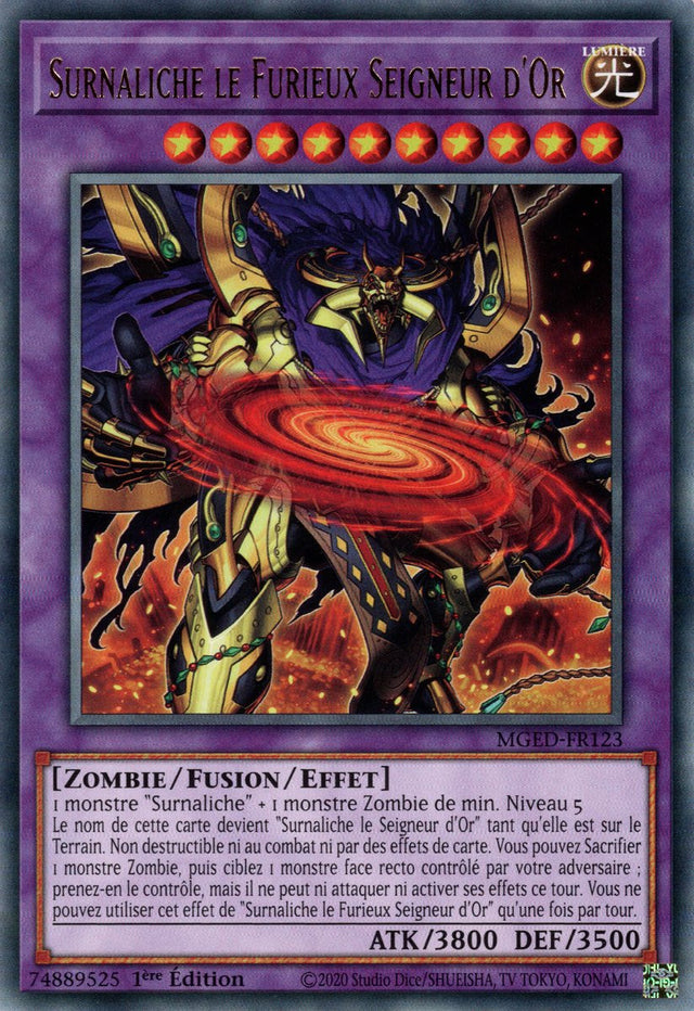 Surnaliche le Furieux Seigneur d'Or : MGED-FR123 (R)