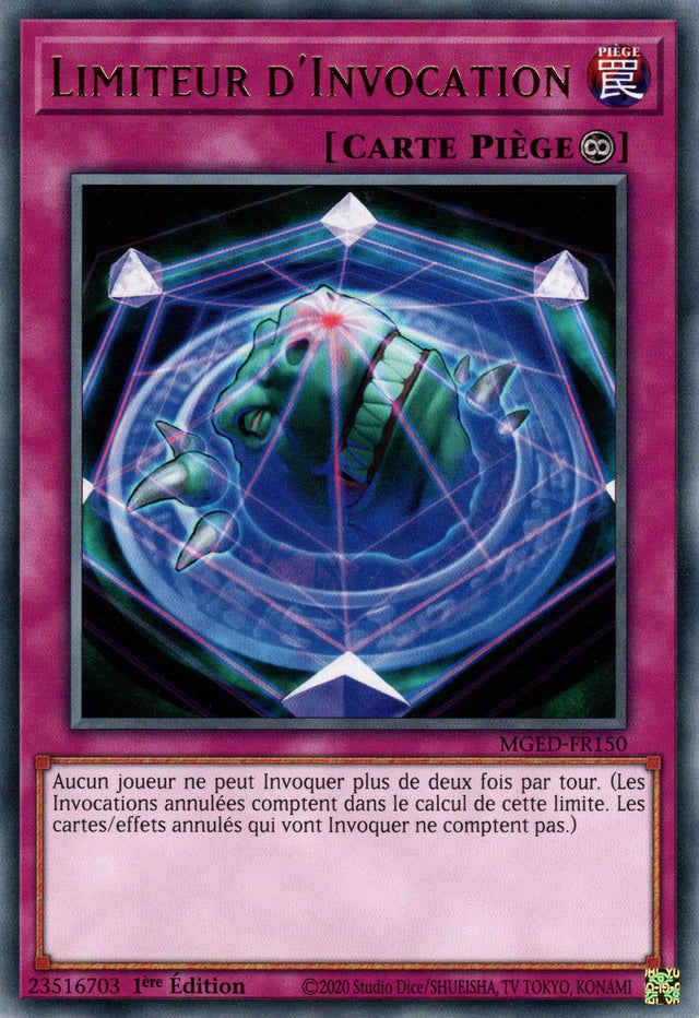 Limiteur d'Invocation : MGED-FR150 (R)