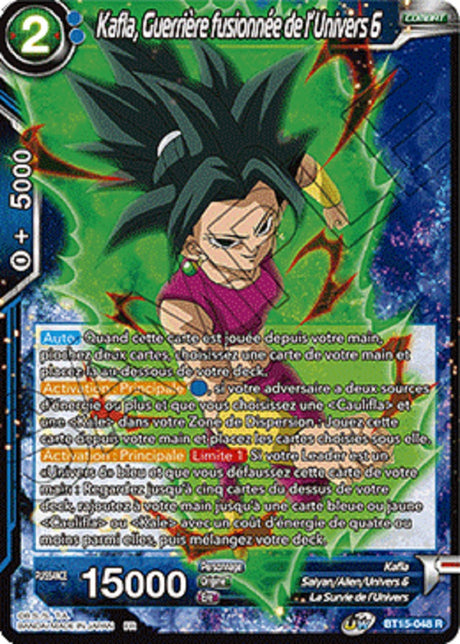 Kafla, Guerrière fusionnée de l'Univers 6 : BT15-048