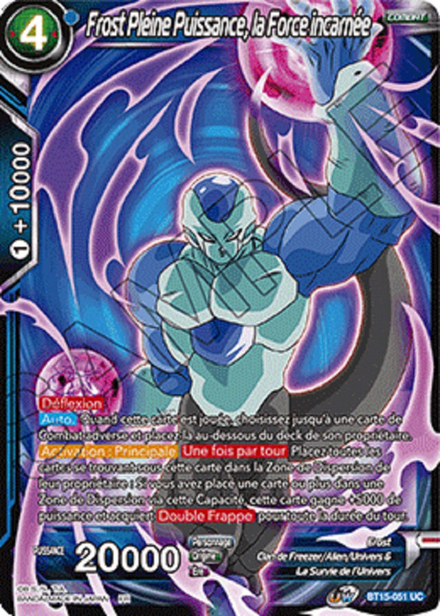 Frost Pleine Puissance, la Force incarnée : BT15-051