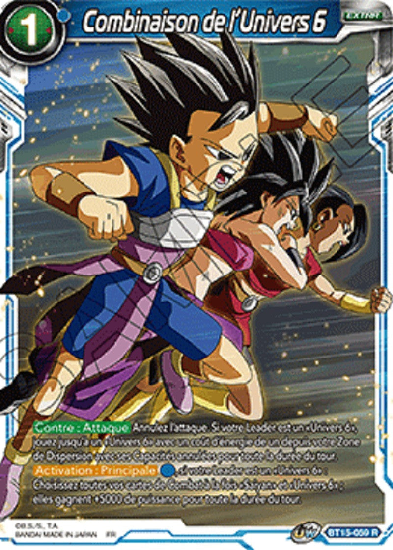 Combinaison de l'Univers 6 : BT15-059