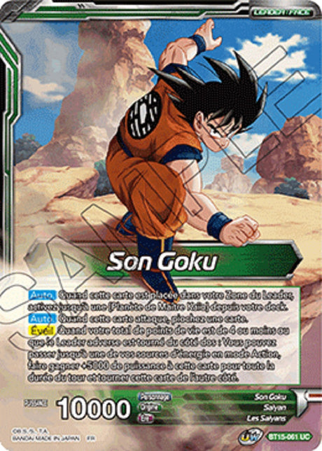 Son Soku // Son Goku, Confrontation prédestinée : BT15-061