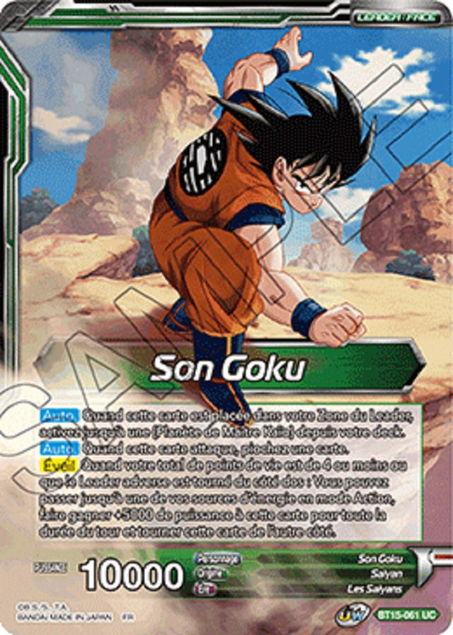 Son Soku // Son Goku, Confrontation prédestinée : BT15-061